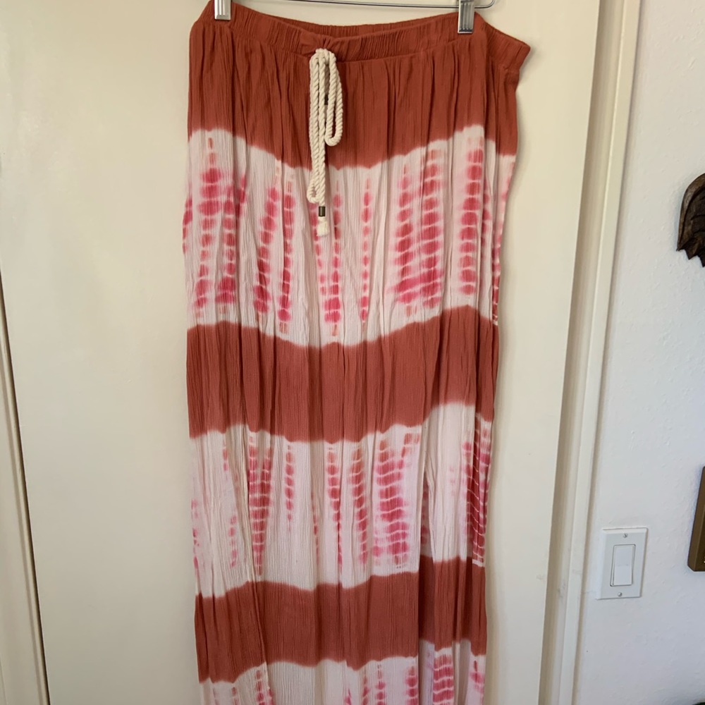 Tie dye max skirt